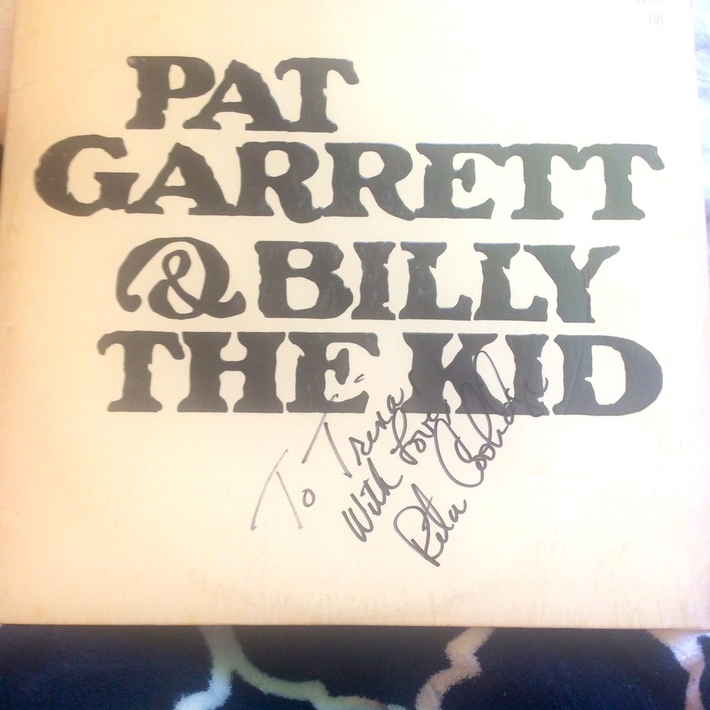 Vinyl SIGNED Rita Coolidge: Pat Garrett/Billy kid/Bob Dylan/Kristofferson ST